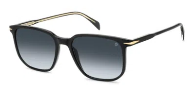 David Beckham Db 1141/s 807/gb Occhiali Da Sole Neri Per Uomo In Black