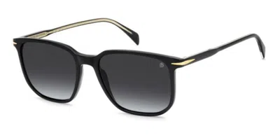 David Beckham Db 1141/s Polarized 807/wj Occhiali Da Sole Neri Per Uomo In Black