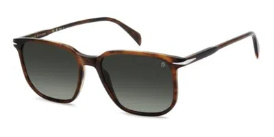 David Beckham Db 1141/s Polarized Ex4/lb Occhiali Da Sole Marroni Per Uomo In Brown