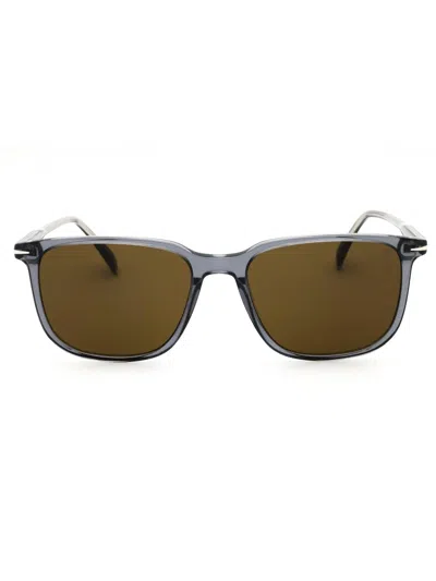 David Beckham Db 1141/s Sunglasses In Grey/brown