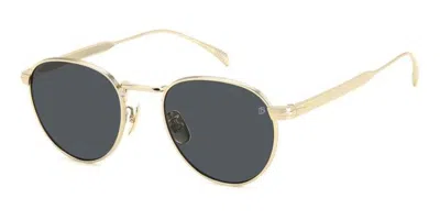 David Beckham Db 1142/s J5g/ir Men's Sunglasses Gold Size 51