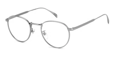 David Beckham Db 1147 R81 Men's Glasses Silver Size 49 - Free Lenses - Blue Light Block Available