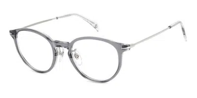 David Beckham Db 1149/g Asian Fit Men's Glasses, Clear, Size 49 In Black
