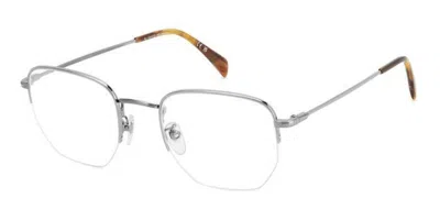 David Beckham Db 1153/g Asian Fit Men's Glasses, Silver, Size 51 In Pattern
