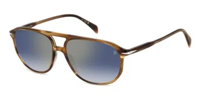 David Beckham Db 1159/s Ex4/2a Men's Sunglasses Brown Size 58