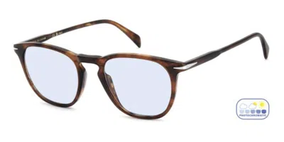 David Beckham Db 1160/s Ex4/qz Occhiali Da Sole Marroni Per Uomo In Brown
