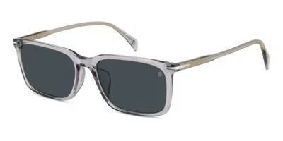 David Beckham Db 1163/f/s Asian Fit Kb7/ku Men's Sunglasses Grey Size 58 In Gray