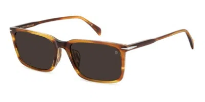 David Beckham Db 1163/f/s Asian Fit Ex4/70 Men's Sunglasses Brown Size 58