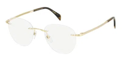 David Beckham Db 1166 J5g/2y Men's Glasses Gold Size 50 - Free Lenses - Blue Light Block Available
