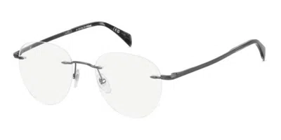 David Beckham Db 1166 V81/2y Men's Glasses Silver Size 50 - Free Lenses - Blue Light Block Available In Multi