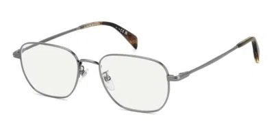 David Beckham Db 1168/f Asian Fit Men's Glasses, Silver, Size 52