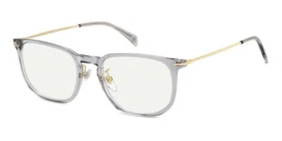 David Beckham Db 1169/g Asian Fit Ft3/2y Men's Glasses Clear Size 52 - Free Lenses - Blue Light Block Available In Gray