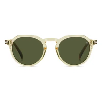 David Beckham Db 1171/s Translucent Acetate Sunglasses In Green