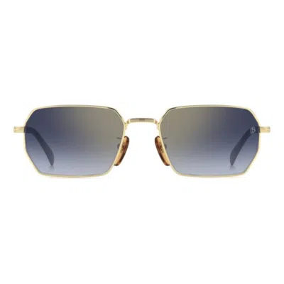 David Beckham Db 1174/s Geometric Hexagonal Frame Sunglasses In Multi