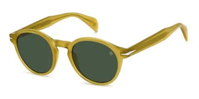 David Beckham Db 1178/s 40g/qt Men's Sunglasses Yellow Size 50 In Multi