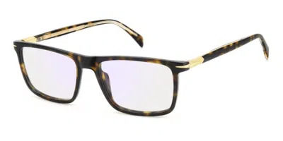 David Beckham Db 1181 Men's Glasses, Tortoiseshell, Size 57 In Brown