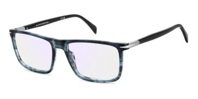 David Beckham Db 1181 Ya7/2y Men's Glasses Blue Size 59 - Free Lenses - Blue Light Block Available