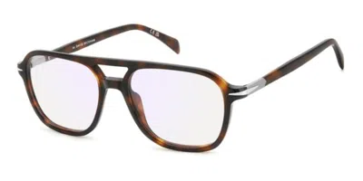 David Beckham Db 1182 Men's Glasses, Tortoiseshell, Size 54 In Brown