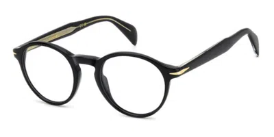 David Beckham Db 1185 Men's Glasses, Black, Size 47