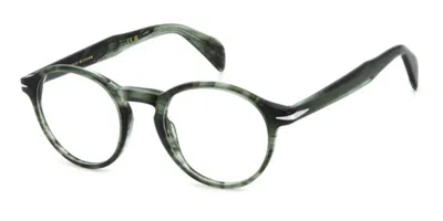 David Beckham Db 1185 Men's Glasses, Green, Size 49