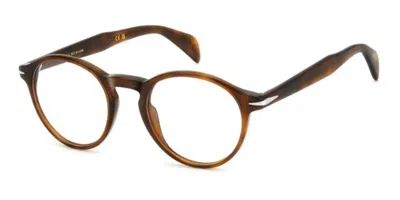 David Beckham Db 1185 Wr9 Men's Glasses Tortoiseshell Size 49 - Free Lenses - Blue Light Block Available In Brown