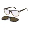 David Beckham Db 1188/c Rectangular Acetate Sunglasses In Purple