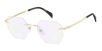 David Beckham Db 1189 Men's Glasses, Gold, Size 49