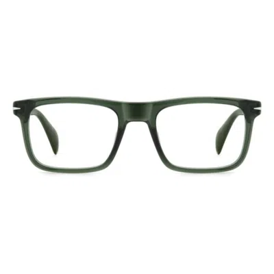 David Beckham Db 1191 Rectangular Acetate Eyeglasses In Green