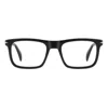 David Beckham Db 1191 Rectangular Frame Eyeglasses In Black