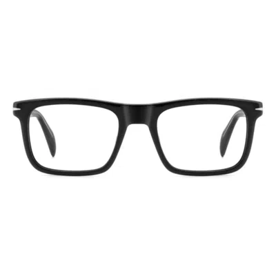 David Beckham Db 1191 Rectangular Frame Eyeglasses In Black