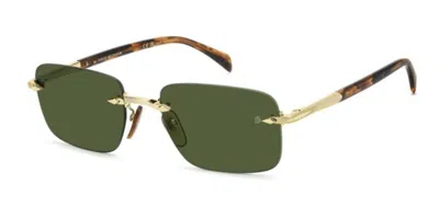 David Beckham Db 1195/s T5u/qt Occhiali Da Sole Per Uomo In Gold
