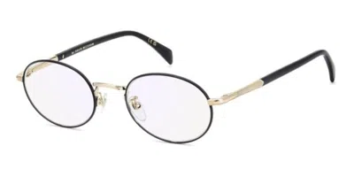 David Beckham Db 1203 Rhl/2y Occhiali Da Vista Neri Per Uomo (solo Montatura) In Black