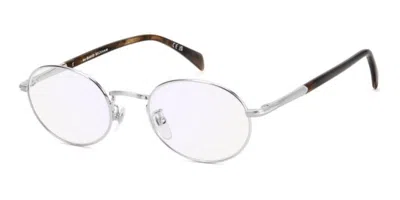 David Beckham Db 1203 Yl7/2y Occhiali Da Vista Argentati Per Uomo (solo Montatura) In Silver