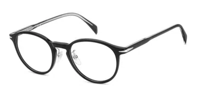 David Beckham Db 1205/g Vestibilità Orientale 807 Occhiali Da Vista Per Uomo (solo Montatura) In Black