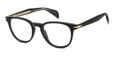 David Beckham Db 1206 807 Occhiali Da Vista Neri Per Uomo (solo Montatura) In Black