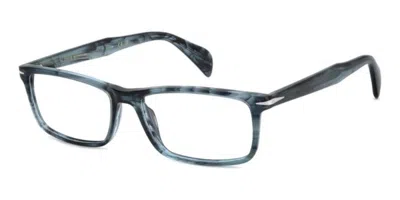 David Beckham Db 1207 38i Occhiali Da Vista Blu Per Uomo (solo Montatura)