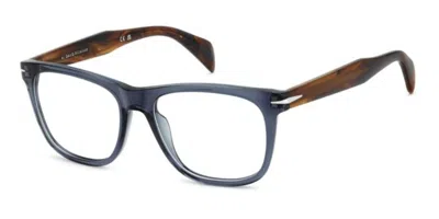 David Beckham Db 1208 4fk Occhiali Da Vista Blu Per Uomo (solo Montatura)