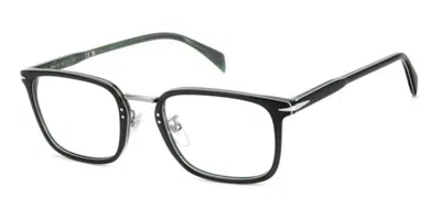 David Beckham Db 1211/g Vestibilità Orientale R2h Occhiali Da Vista Neri Per Uomo (solo Montatura)