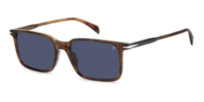 David Beckham Db 1220/s Ex4/ku Occhiali Da Sole Per Uomo In Brown