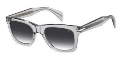 David Beckham Db 1222/s Kb7/9o Occhiali Da Sole Grigi Per Uomo In Gray