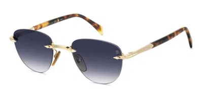 David Beckham Db 1224/s 0nr/08 Occhiali Da Sole Per Uomo In Gold