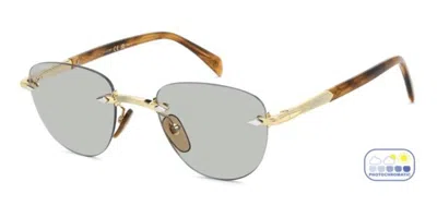 David Beckham Db 1224/s T5u/8j Occhiali Da Sole Per Uomo In Gold