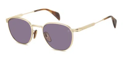 David Beckham Db 1228/s T5u/0d Occhiali Da Sole Per Uomo In Gold