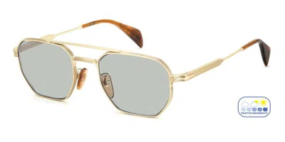 David Beckham Db 1229/s T5u/8j Men's Sunglasses Gold Size 52