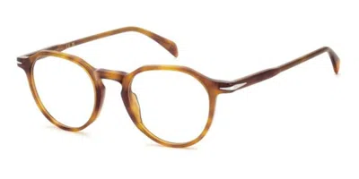 David Beckham Db 1230 Wr9 Occhiali Da Vista Per Uomo (solo Montatura) In Brown