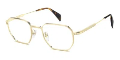 David Beckham Db 1242 Rhl Occhiali Da Vista Oro Per Uomo (solo Montatura) In Gold