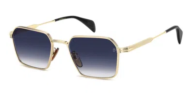 David Beckham Db 1245/s J5g/84 Occhiali Da Sole Oro Per Uomo In Gold