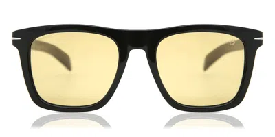 David Beckham Db 7000/s 807/uk Occhiali Da Sole Neri Per Uomo In Black