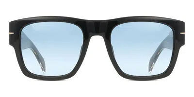 David Beckham Db 7000/s Bold 807/f9 Men's Sunglasses Black Size 52