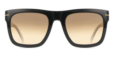 David Beckham Db 7000/s Flat 807/n4 Men's Sunglasses Black Size 54